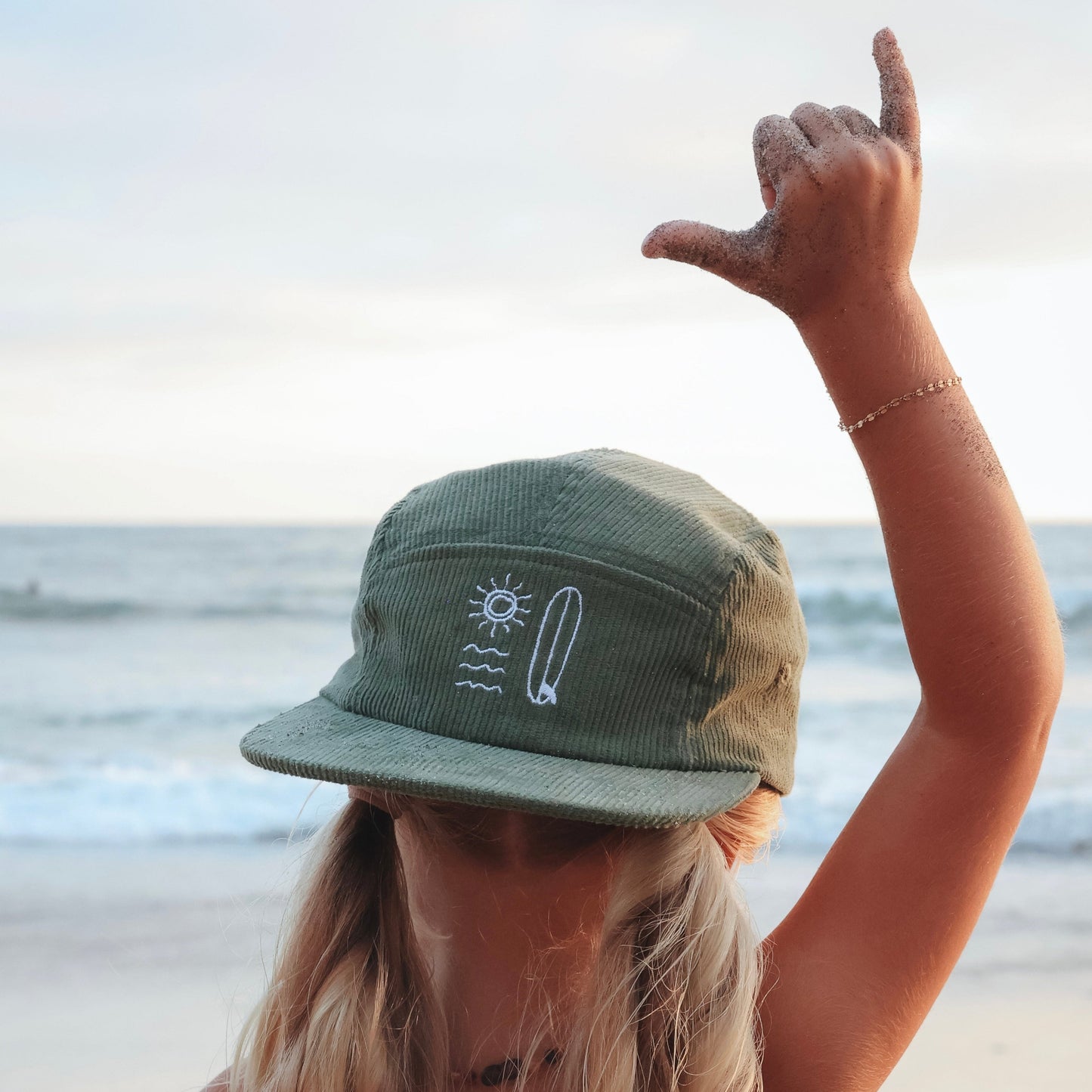 Surf, Sun, Sea Corduroy Hat