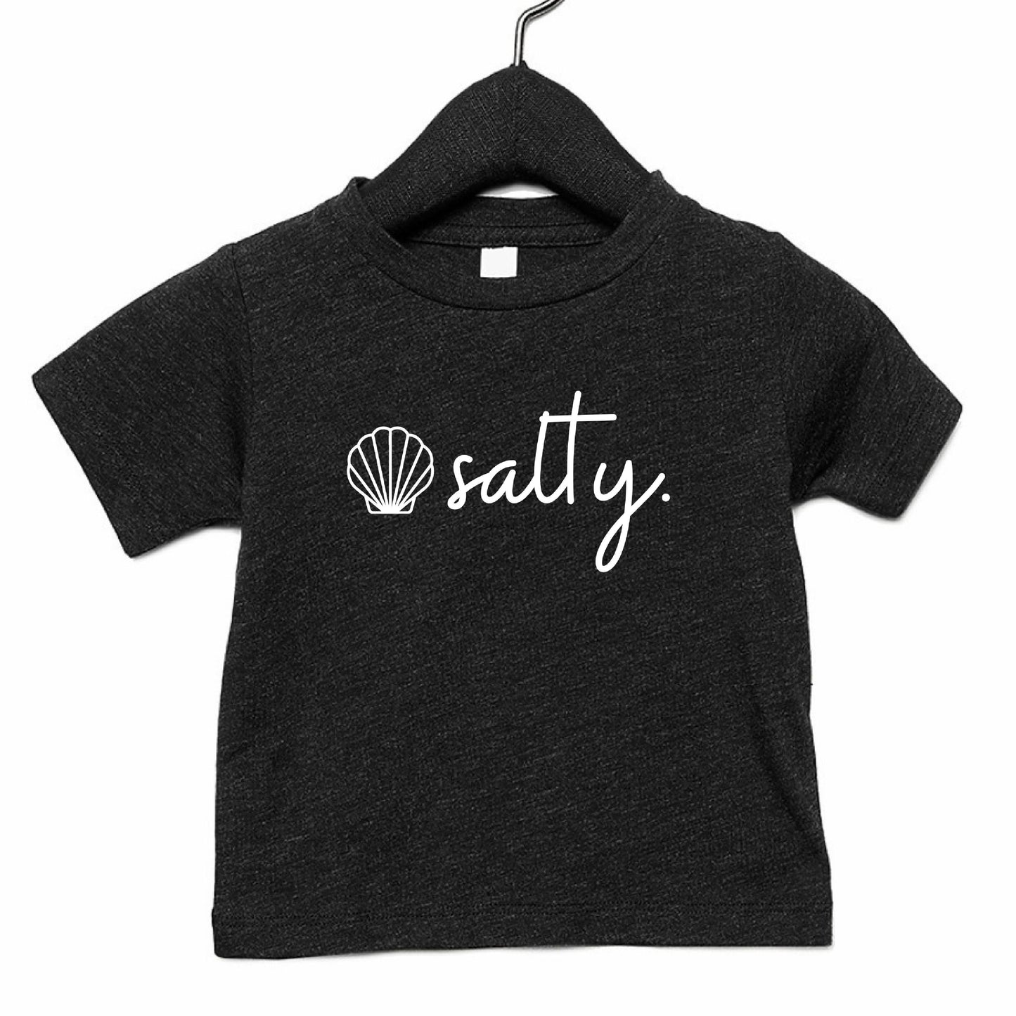 Black Salty Shell T-Shirt