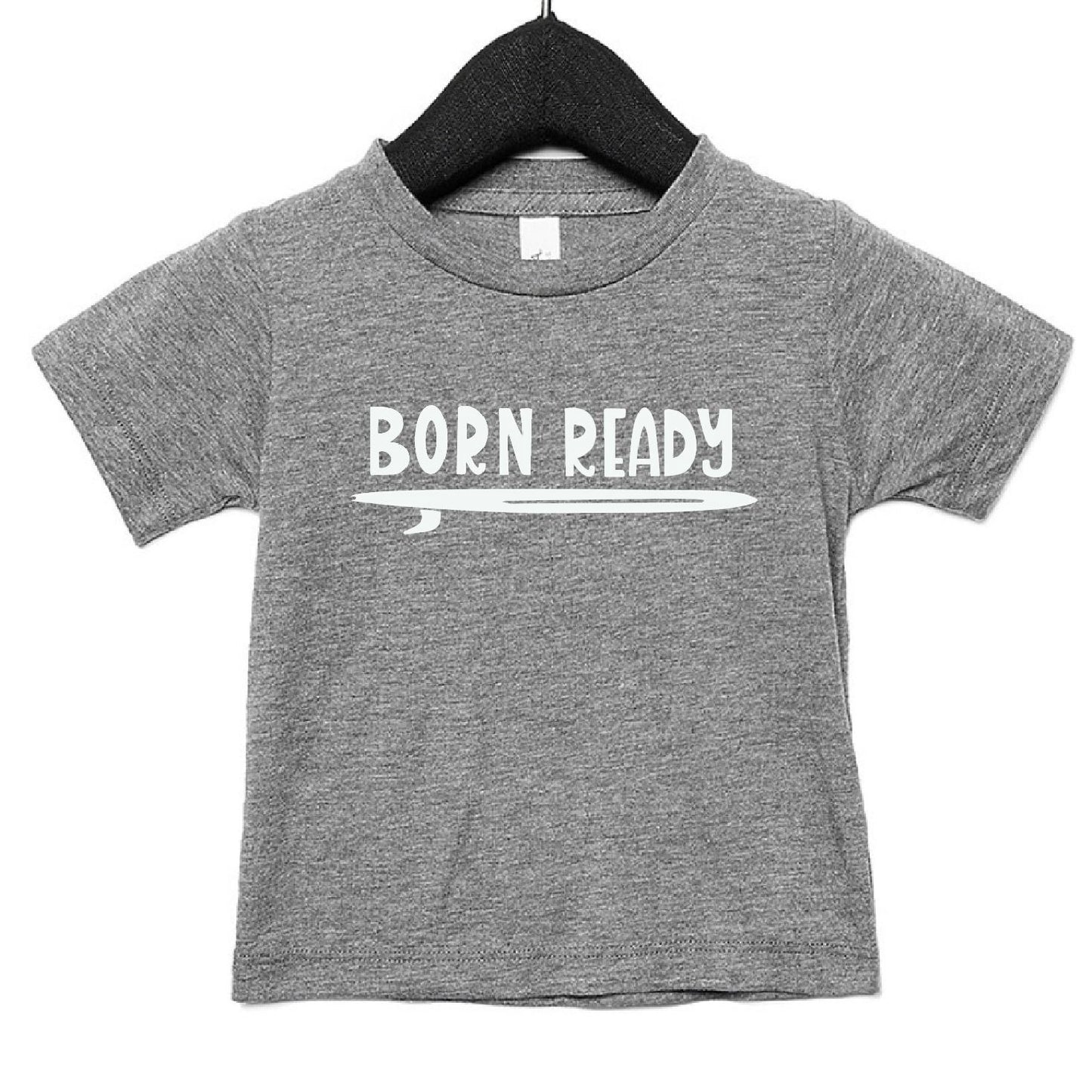 Grey Born Ready T-Shirt