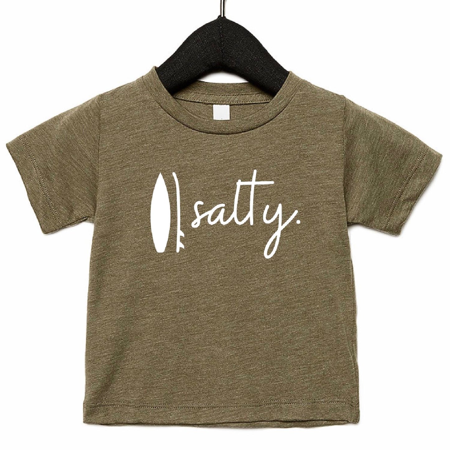 olive Salty Surf T-Shirt
